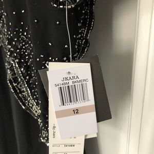 JKara Black Evening Gown